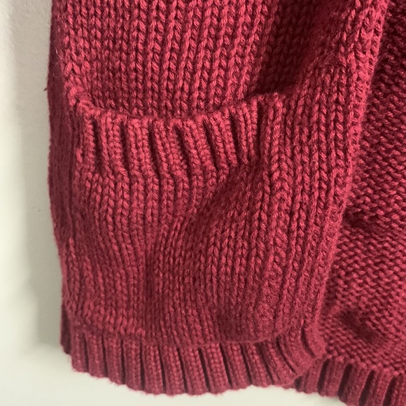 Girls old navy Maroon cardigan - Picture 3 of 5